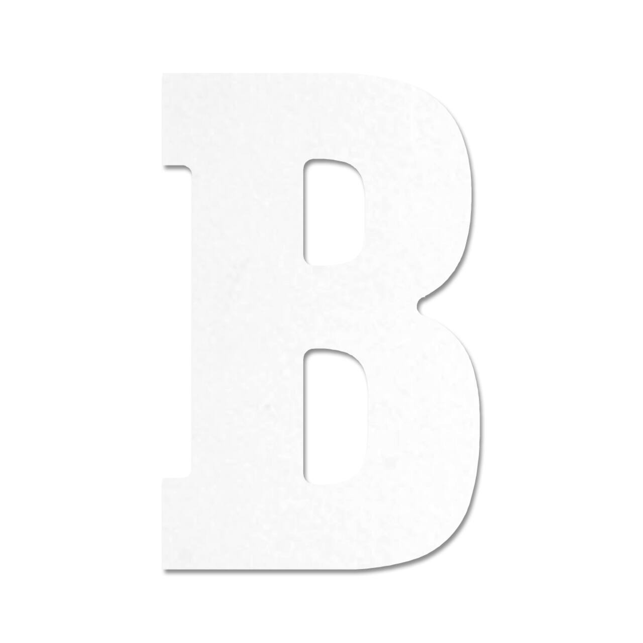6 Pack: 13" White MDF Uppercase Letter by Make Market®